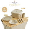 plastic plate set