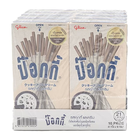 x10 POCKY Cookies Cream - 41g