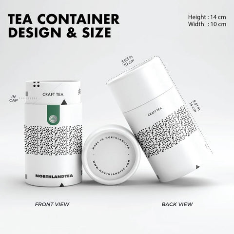 Northlandtea Organic Assam Black Tea - 70 g (2.46 oz)