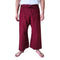 Atiya Unisex Thai Long Fisherman Pants, Yoga & Meditation, Martial Arts, Long Cotton Pants (Red)