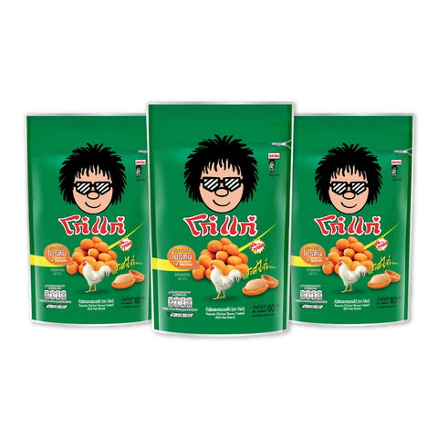 x3 KOH-KAE Chicken Flavour Coated Peanuts - 180g