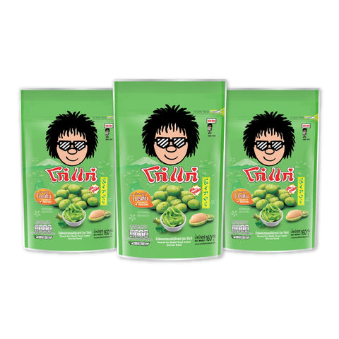 x3 KOH-KAE Nori Wasabi Flavour Coated Peanuts - 160g