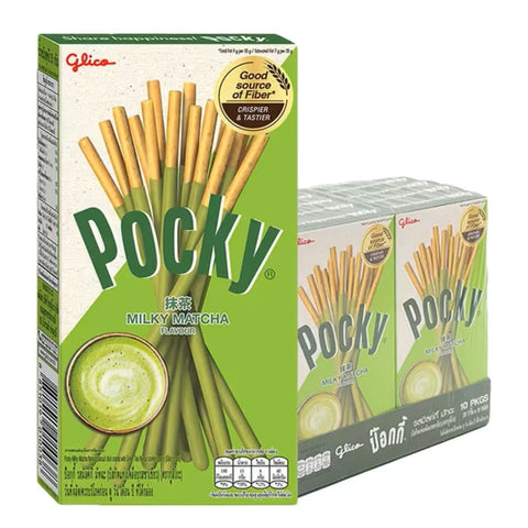 x10 POCKY Matcha Green Tea - 35g