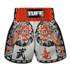 TUFF Muay Thai Boxing Shorts New Retro Style "Senshi Ryu Dragon Warrior"