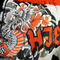 TUFF Muay Thai Boxing Shorts New Retro Style "Senshi Ryu Dragon Warrior"