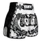 TUFF Muay Thai Boxing Shorts New Retro Style "The Great Hongsa White"