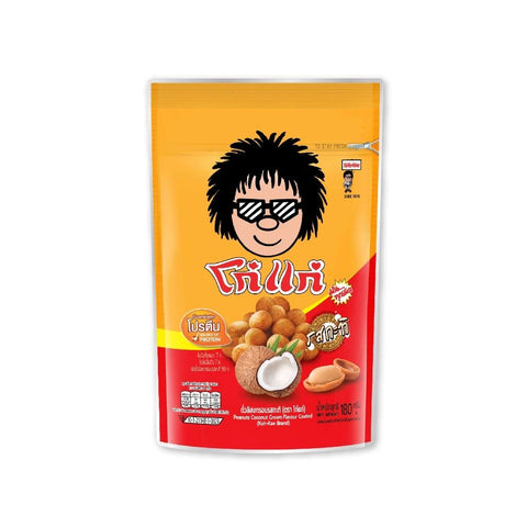 X3 Koh-Kae Original Coconut Cream Flavour Coated Peanut - 180g.