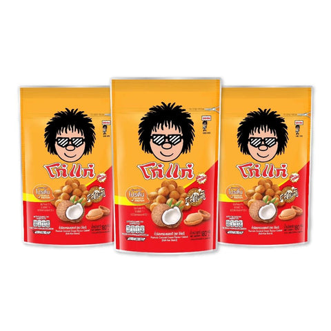 X3 Koh-Kae Original Coconut Cream Flavour Coated Peanut - 180g.