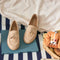 Minx Toby Suede Loafers with Brunch Paws Charm