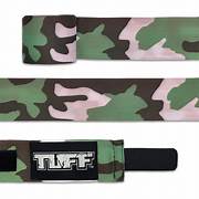 TUFF Hand Wraps Nylon Camo Green