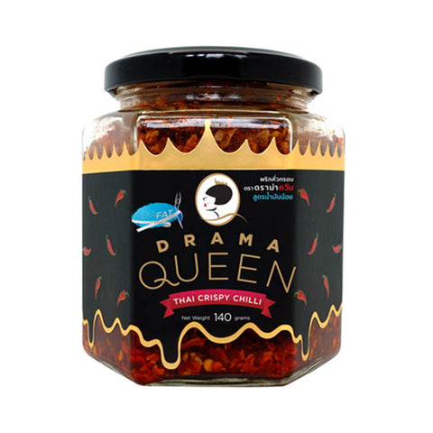 Drama Queen Thai Crispy Chilli Low Fat Flavor 180g.